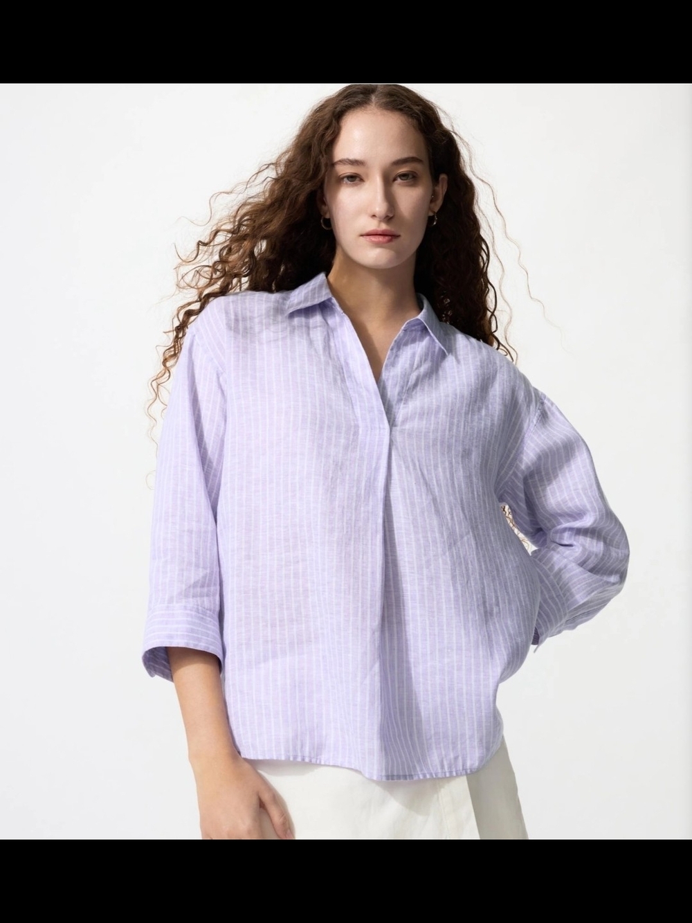 Uniqlo Women's Linen Shiry